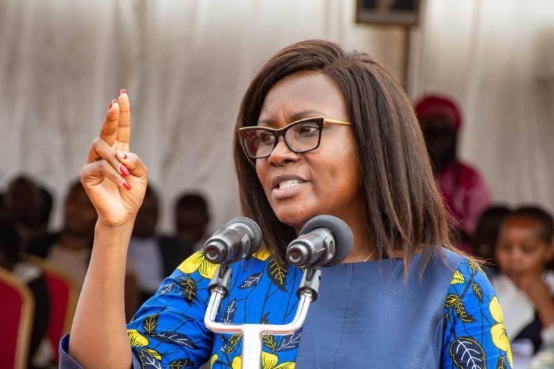File image of Embu Governor Cecily Mbarire.